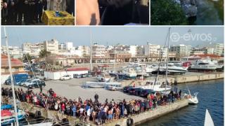 Με λαμπρότητα εορτάστηκαν τα Θεοφάνεια στον Έβρο - Αγιάστηκαν τα νερά παρά το τσουχτερό κρύο (vid & pics)