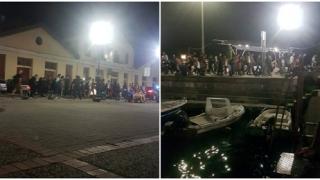 Περισσότεροι από 150 παράτυποι μετανάστες πέρασαν την νύχτα στο λιμάνι της Αλεξανδρούπολης