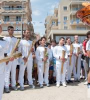 Την Ολυμπιακή Φλόγα υποδέχθηκε η πόλη της Αλεξανδρούπολης.