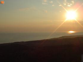 Ηλιοβασίλεμα απο τον Προφήτη Ηλία.