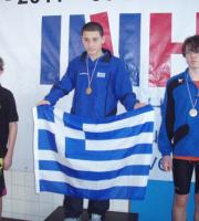 Φορτωμένος μετάλλια και ρεκόρ γύρισε από Φρανκφούρτη ο Δημοσθένης του ΟΦΘΑ.