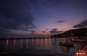 Makris'in küçük limanı.