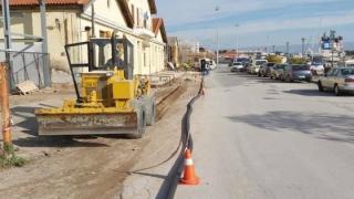 Κατασκευάζεται το δίκτυο και η υδροδότηση στις ιστορικές αποθηκές και στο τελωνείο στο Λιμάνι Αλεξανδρούπολης