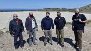 Αυτοψία στο ελικοδρόμιο της Σαμοθράκης με σκοπό την αναβάθμιση του