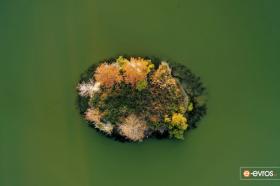 Soufli Belediyesi'nde, Tycherou Gölü adacında