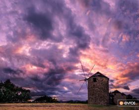 Melia köyün harika manzarasi