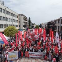 Διαδήλωση στην Αδριανούπολη κατά της ΝΑΤΟϊκής άσκησης στην Αλεξανδρούπολη