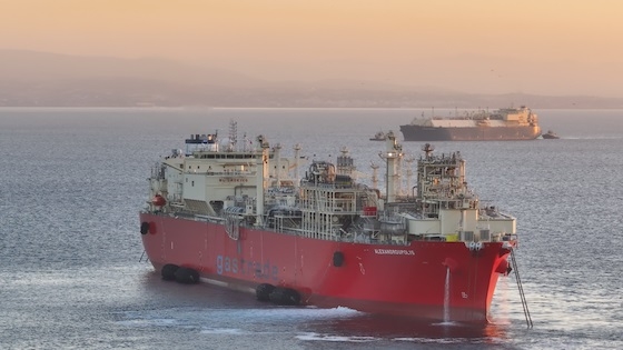 Νέα συμφωνία για φυσικό αέριο στην Αλεξανδρούπολη.