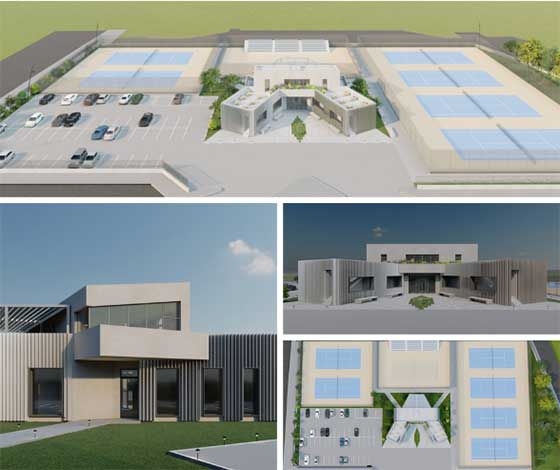 Επίσημη παρουσίαση των μακετών για τα νέα γήπεδα τένις της Αλεξανδρούπολης.