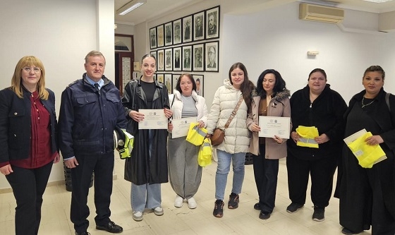 Σεμινάριο για Σχολικούς Τροχονόμους στην Ορεστιάδα.