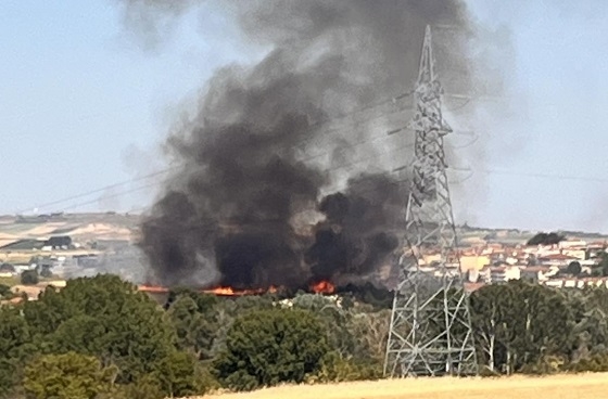 Οι τελευταίες πυρκαγιές στο Πανόραμα Διδυμοτείχου, οδήγησαν σε επέμβαση της αστυνομίας.
