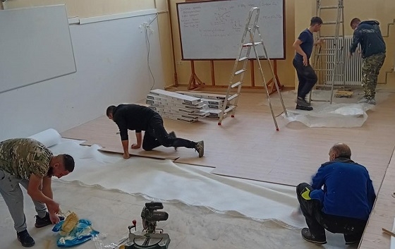 Εργασίες αναβάθμισης και βελτίωσης στη βιβλιοθήκη του 2ου ΕΠΑΛ Αλεξανδρούπολης.