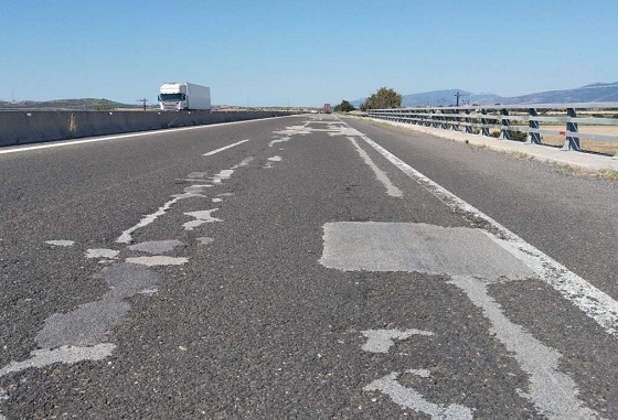 Τα παράπονα για την κατάσταση του οδοστρώματος σε σημεία της Εγνατίας Οδού είναι συνεχή.