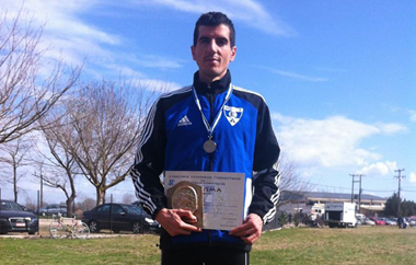 Για λίγα μέτρα έχασε το χρυσό μετάλλιο.