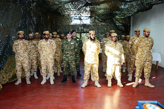 Αλεξανδρούπολη: Τελετή αποφοίτησης για 32 αξιωματικούς και υπαξιωματικούς του Κατάρ.