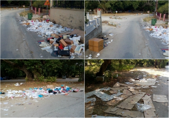 Μαΐστρος: Τα πανηγύρια και... τα σκουπίδια