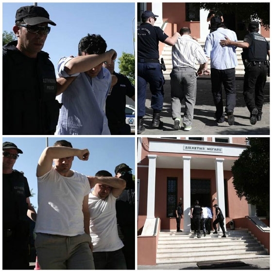 Στην υπηρεσία ασύλου, στη Νέα Χιλή Αλεξανδρούπολης, οι οκτώ Τούρκοι στρατιωτικοί