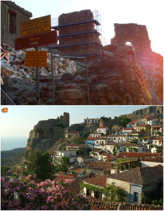 Κλειστό και μη επισκέψιμο το Κάστρο της Χώρας στη Σαμοθράκη 