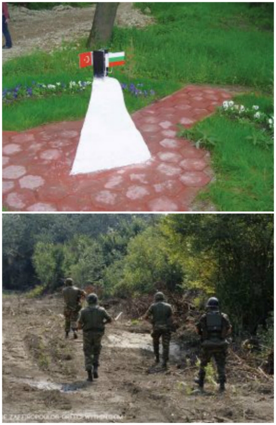 Μια νησίδα του Έβρου είναι μοιρασμένη μεταξύ τριών (3) χωρών