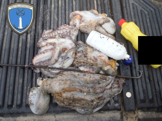 Στη σύλληψη ενός 58χρονου υποβρύχιου αλιέα προέβησαν, πρωινές ώρες σήμερα, στελέχη του Κεντρικού Λιμεναρχείου Αλεξανδρούπολης.