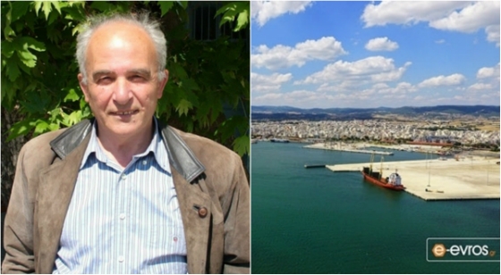 Κάθετα αντίθετος με το έργο της πεζοδρόμησης της οδού Κύπρου είναι ο πρόεδρος του Οργανισμού Λιμένος Αλεξανδρούπολης κ. Χρήστος Δούκας. 