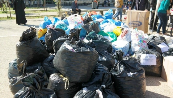 Ορεστιάδα: Τρεισήμισι τόνοι καπάκια για τον Νομαρχιακό Σύλλογο Α.με.Α 