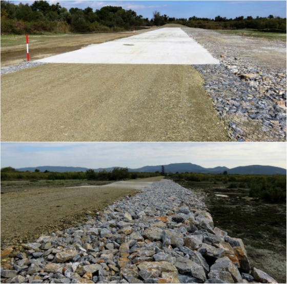 "Οχυρώνεται" ο Έβρος από τις πλημμύρες - Ενισχύθηκαν τα αναχώματα του Μελισσοκομείου και του Νεραϊδότοπου στις Φέρες