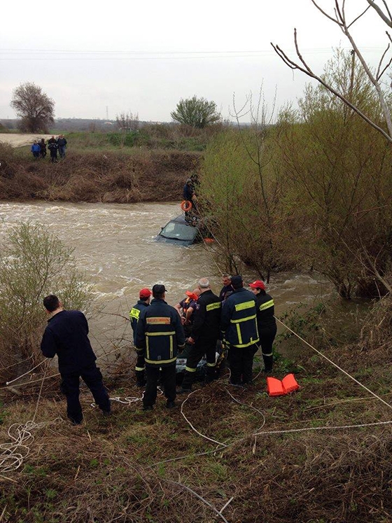 Στιγμιότυπο από την επιχείρηση διάσωσης.