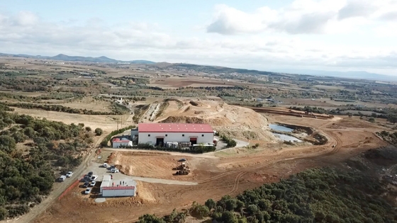 Ο χώρος όπου θα κατασκευαστεί το έργο