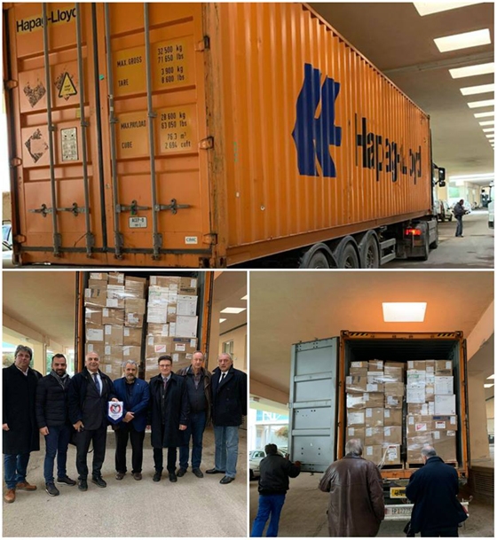 Η στιγμή της παράδοσης στο ΠΓΝΑ 