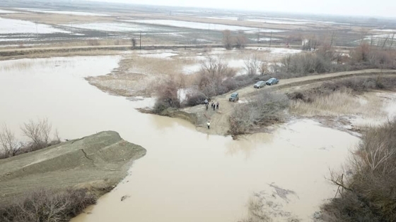 Ο κάμπος Τυχερού στο Σουφλί τον Ιανουάριο του 2019