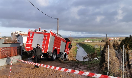 Φωτογραφικό στιγμιότυπο από το σημείο που έγινε η τραγωδία.