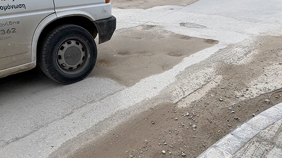 VIDEO: "Βομβαρδισμένο" τοπίο θυμίζει το κέντρο της Αλεξανδρούπολης από τα έργα του φυσικού αερίου