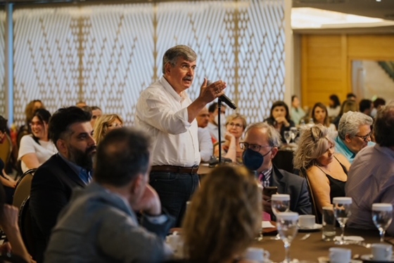 Ο κ. Μαλτέζος στο πλαίσιο εκδήλωσης του Οικονομικού Επιλεμητηρίου έθεσε στον υπουργό το σοβαρό θέμα του υψηλού κόστους των καυσίμων στον Έβρο