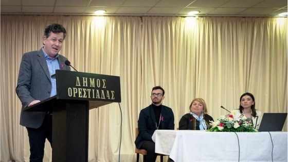 Ο υποψήφιος Δήμαρχος Ορεστιάδας, Διαμαντής Παπαδόπουλος στην πρώτη δράση του Δημοτικού Συμβουλίου Νέων Ορεστιάδας