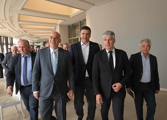 Οι υπουργοί Άμυνας και Πολιτικής Προστασίας και ο Περιφερειάρχης Αν. Μακεδονίας και Θράκης, στην Αλεξανδρούπολη για την αντιπυρική προστασία.