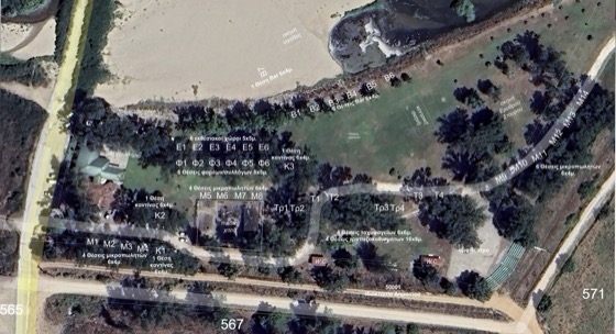 Η χωροθέτηση των θέσεων που δημοπρατούνται στο Φεστιβάλ του Άρδα.