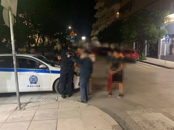 Στιγμιότυπο απο την καταγραφή του συμβάντος απο την ΕΛΑΣ