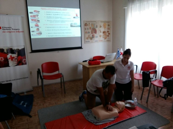 Έναρξη μαθημάτων πρώτων βοηθειών στην Αλεξανδρούπολη