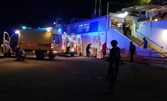 Φωτογραφία ντοκουμέντο από το συμβάν.