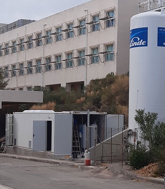 Το ΠΓΝΑ απέκτησε γεννήτρια οξυγόνου - Αποδεσμεύεται από προμηθευτές