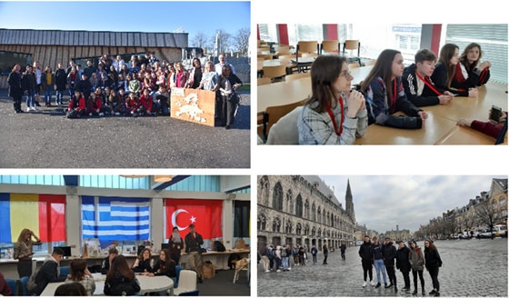 Οι μαθητές του ΓΕΛ Τυχερού στην πόλη Geraardsbergen του Βελγίου 