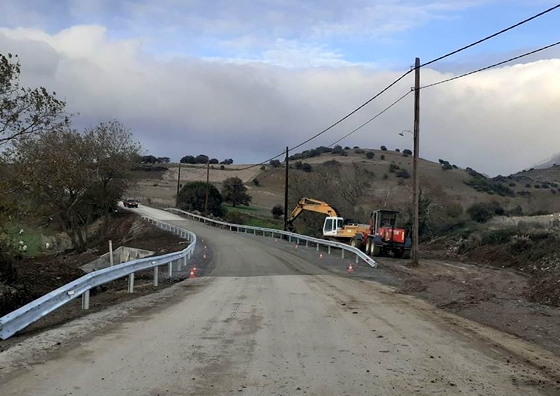 Δόθηκε στην κυκλοφορία η γέφυρα των Απατσανάδων στη Σαμοθράκη 