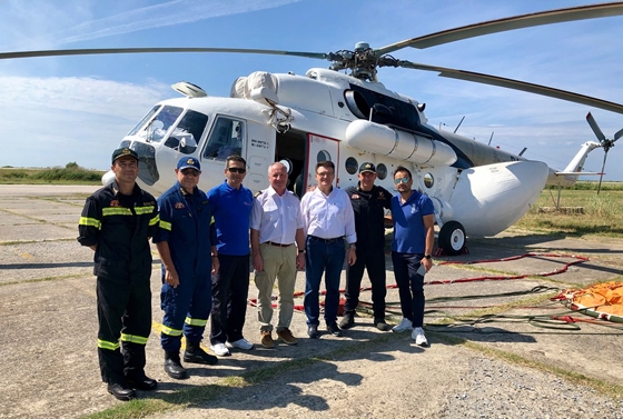 Το πυροσβεστικό ελικόπτερο στον Έβρο είναι γεγονός!