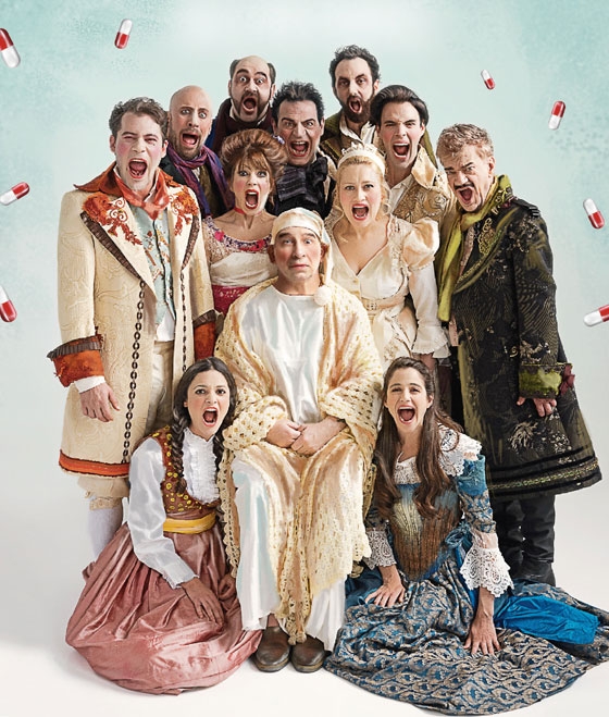 «Ο κατά φαντασίαν ασθενής» του Μολιέρου στο οικοπάρκο Αλτιναλμάζη