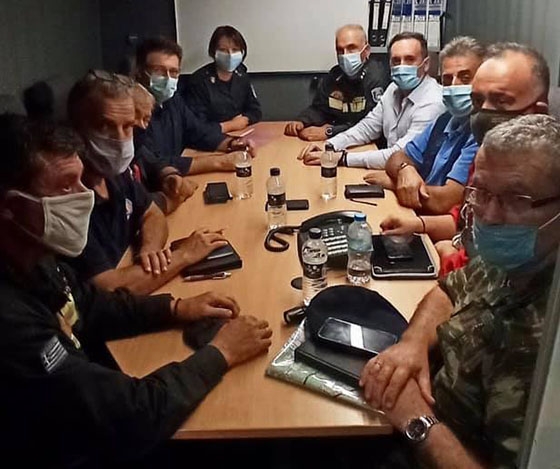 Έκτακτη σύσκεψη πραγματοποίησε το ΣΟΠΠ Έβρου για την πυρκαγιά της Μελίας