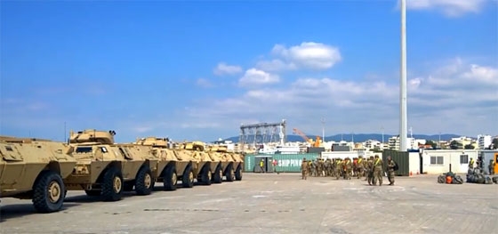 Αμερικανική ''απόβαση'' στην Αλεξανδρούπολη για την άσκηση ''Μαύρη Θάλασσα'' (video & photo)