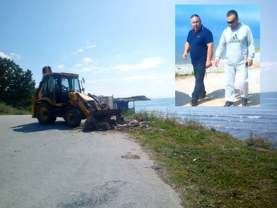 Ασταμάτητος ο Αντιδήμαρχος Καθαρισμού - Έκανε "λαμπίκο" της παραλίες της Αλεξανδρούπολης