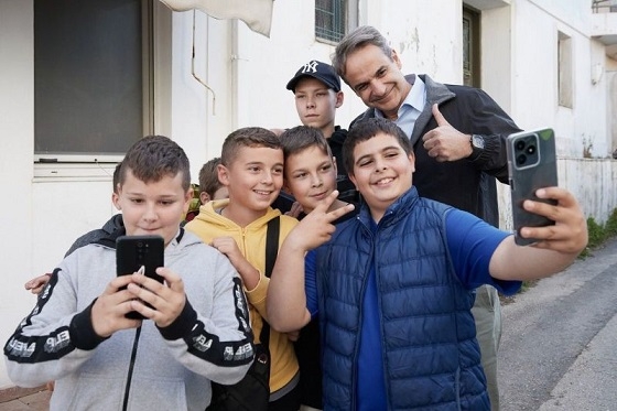 Ο Πρωθυπουργός σε προηγούμενη επίσκεψή του στον Έβρο.