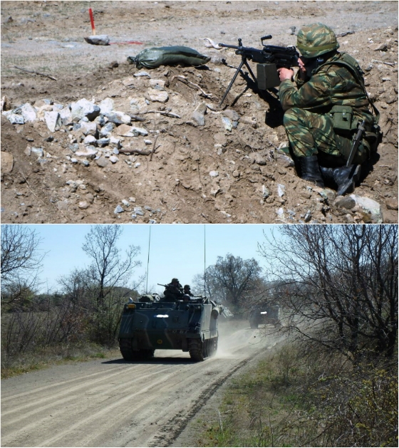 Εντυπωσιακές εικόνες από την άσκηση του Δ' Σώματος στρατού, στον Έβρο (φωτο)